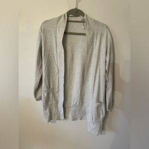 Grey lightweight cardigan